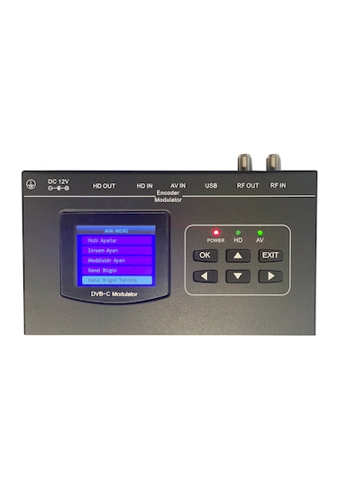 Divisat Dc-300 Tek Kanal Qam Dvb-c Encoder Modülator