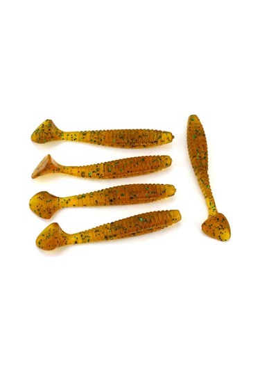 Hengjıa So0205p 5 Adet 8 Cm/5g Vida Kuyruk Yumuşak Balıkçılık Cazibesi Yapay Yemler