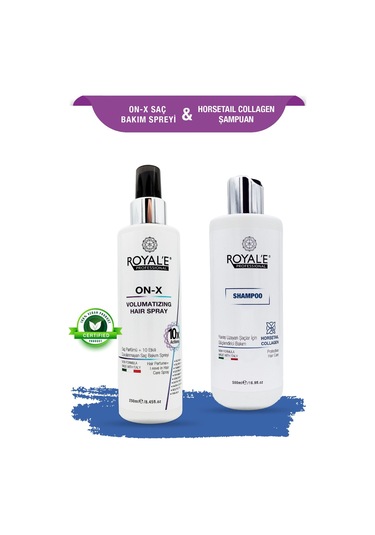 Royale Professional Bakım Etkili Besleyici Saç Parfümü 250 Ml + Horsetail Collagen Şampuan 500 Ml