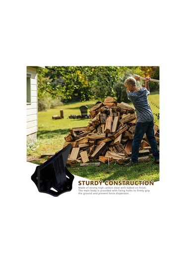 Sones Büyük Küçük Yakacak Odun İçin Manuel Odun Bölme Aleti Odun Kesme Aksesuarları, Boyut: Büyük