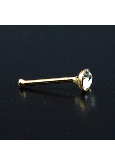 Bilezikci Tektaşlı 14 Ayar Altın Hızma Hz7008 Çok Renkli