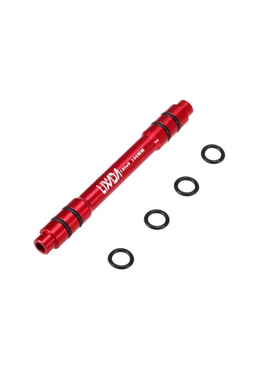 Reedark Alüminyum Bisiklet 12mm'den 9mm'ye Konvertör - 100mm Açılım, Hızlı Montaj, Kırmızı Kırmızı