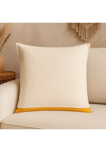 4 Lü Bohem Dekoratif Kırlent Seti Overlok Dikişli, Tela Destekli , Dijital Duck Kumaş , 4al 1 Öde 40 x 40