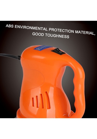 Moveevo 12v 36w Otomobil Cila Makinesi - 1500rpm Abs Aynalama Aleti, 4.5m Kablolu Turuncu Araç Bakım Gereci