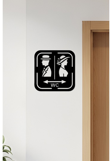 Wc Tabelası, Tuvalet Levhası, Kadın Erkek Tabela, Yönlendirme Levhaları 32
