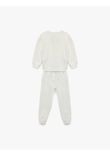 Koton 2'li Basic Eşofman Takımı Ekru 6wkg10222ak Ekru
