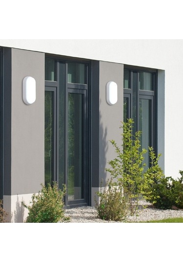 Tongxida Ip65 Suya Dayanıklı 20w Led Duvar Lambası - Beyaz, Dış/iç Kullanım, Kolay Kurulum, Enerji Tasarrufu Diğer