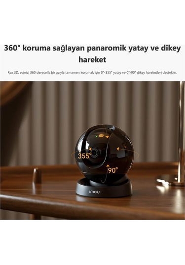 Imou Rex 3d Iç Ortam Wi-fi Pt Kamera 3 Mp/2k Ipc-gs2dp-3k0w