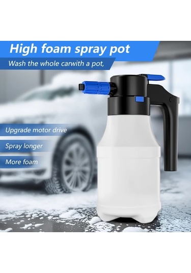 Topshop1 Elektrikli 1 5 Litrelik Puskurtucu Araba Yikama Kopuk Sprey Kutusu Yuksek Basincli Ozel Fan Hava Basinci Genel