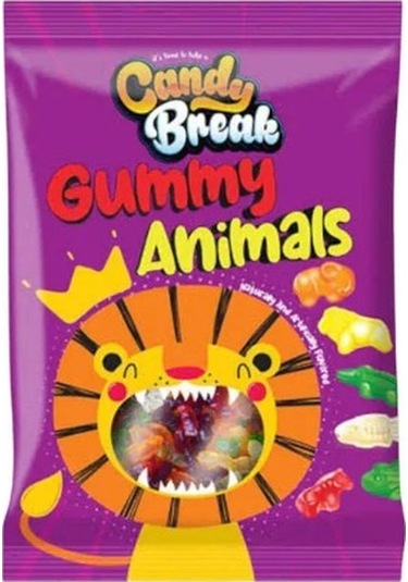 Candy Break Gummy Animals Jelibon 113 Gr
