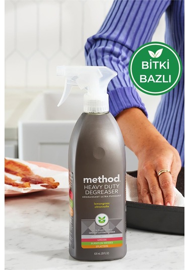 Method Lemongrass Güçlü Yağ Çözücü Sprey 828 ML