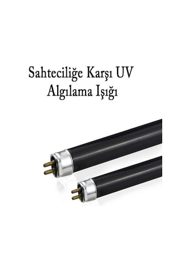 Şahnet 4w T5 Blb Floresan Ampul Mor Işık 13,6 Cm- Para Makinesi Lambası