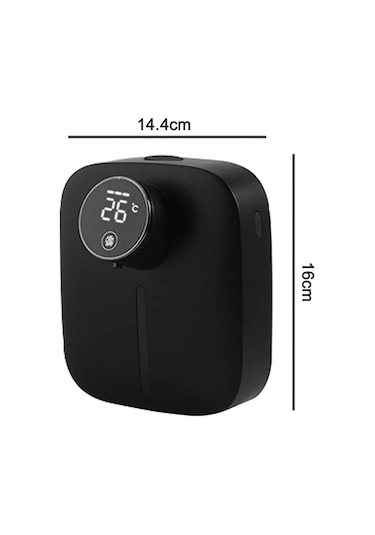 Monyee Duvar Tipi Otomatik Köpük Sabun Dağıtıcı - Mavi, Entegre Sensör, Usb-c Şarj Edilebilir, Banyo/mutfak Uygun Mavi