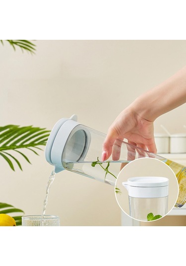 Suntek Magideal İçecek Su Sürahisi Sızıntısız Buzdolabı Kahverengi