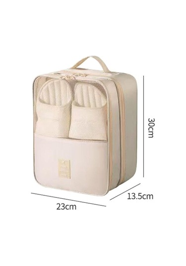 Su Geçirmez Saklama Çantası Tekerlekli Kutu Aksesuarları Bavul Düzenleyiciler Taşınabilir Ayakkabı Çantası Ev Göl Mavisi