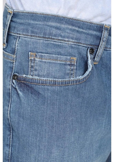 Banny Jeans Erkek Açık Mavi Straight Fit Jean Pantolon