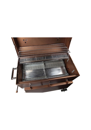 Igrıll Barbekü 1000 Mm Kömürlü Mangal Kahverengi