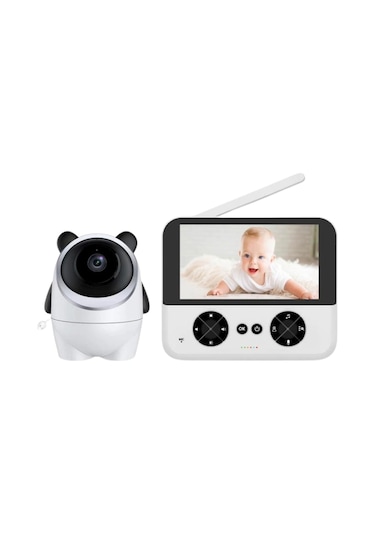 Gece Görüşlü Güvenli Bebek Monitörü 720p Hd Görüntü