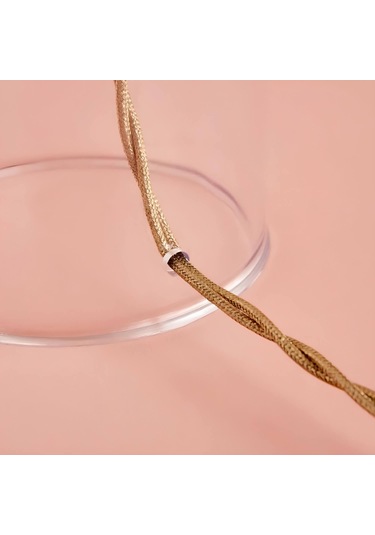 Homing Noi Şeffaf Kristal Abajur Ayd-3429 Keten