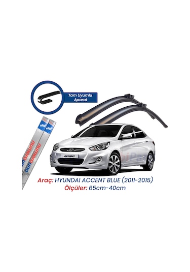 Hyundai Accent Blue Muz Silecek Takımı 2011-2015