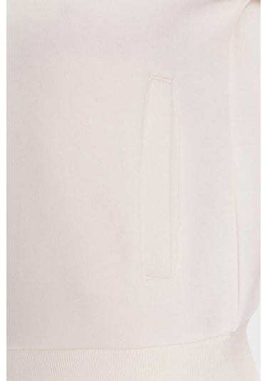 Guess Kadın Sweatshirt V2yq16kb3p2 G6k5 Ekru