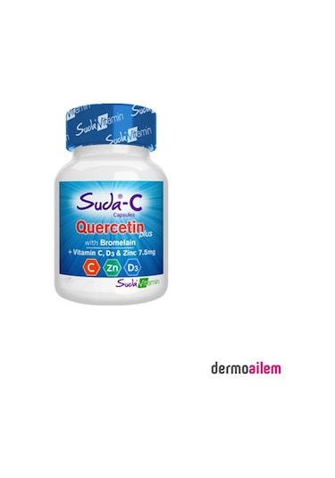 Suda-C Quercetin Takviye Edici Gıda 30 Kapsül