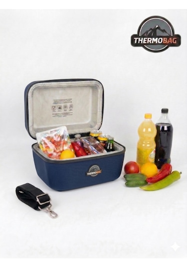 Thermobag 8lt Isı Yalıtımlı Soğutucu Termos Çanta Lacivert