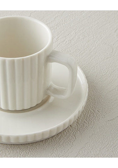 English Home Lunara Porselen 18 Parça 6 Kişilik Çay-kahve Takımı 170-90 Ml Beyaz Beyaz