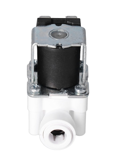 Aubyhe 3/8 İnç Hızlı Bağlantılı Plastik Elektrikli Solenoid Valfi, Dc12v, Normal Kapalı, Su Akışı Kontrolü, 0.02-0.8 Mpa