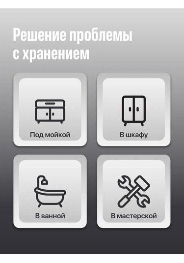 Birdhouse Çekmeceli Mutfak Ve Banyo Lavabo Altı Organizeri 401729300 Beyaz