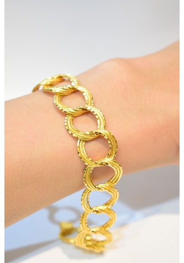 Yenigün Kuyumculuk 22 Ayar Altın Cimarlı Samanyolu Bileklik