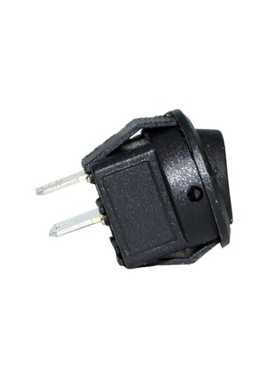 Yuvarlak Tip Aç Kapa Buton 2 Kademeli On Off Rocker Switch Daire Anahtar 250v Ac 3a/125v Ac 6a