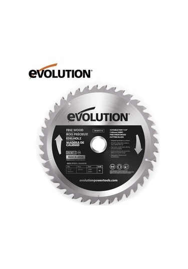 Evolution Fw185tct-40 İnce Ahşap Daire Testere Bıçağı, 185mm