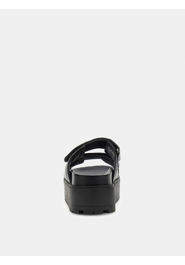 Guess Faxon Kadın Siyah Sandalet Fljfaxele03-black Siyah