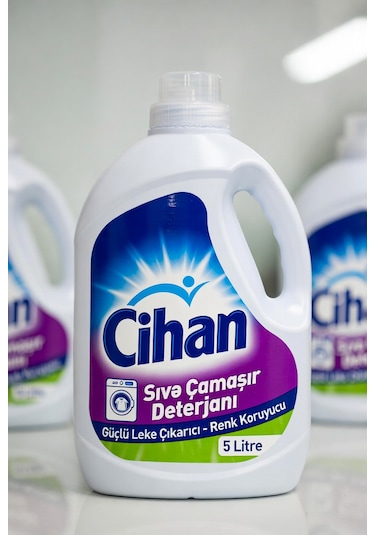 Cihan Çamaşır Makinesi Deterjanı Sıvı 5 Litre 5 L
