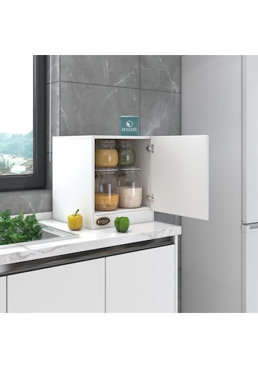 Kenzlife Kapaklı Mutfak Dolabı Melek39 Byz 039x039x39 Banyo Ofis Komodin M