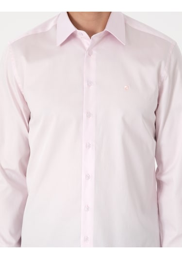 Pierre Cardin Erkek Açık Pembe Gömlek Basic 50305127-vr078 Açık Pembe