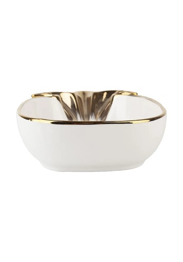 Nouvelle "marshmallow" Porselen Ananas Şeklinde Salata Kasesi 1400 Ml 169079698 Beyaz