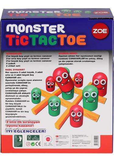 35009 Zoe Tic Tac Toe -ks Game