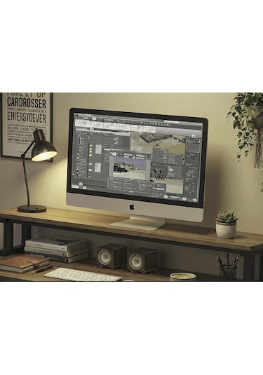 Myc Monitor Yükseltici Ceviz