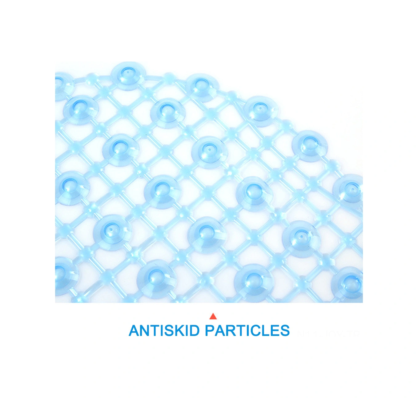 Youmex Pvc Banyo Süpürge Matı - Düş Ve Tuvalet İçin, Emici Çemberli, Masajlı Dizayn, Kayma Engeli, Pembe Rengi Pembe