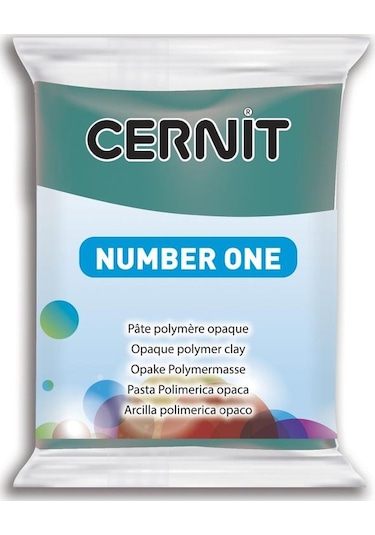 Cernit Polimer Kil Seramik Hamuru Number One 56gr 662 Pine Green