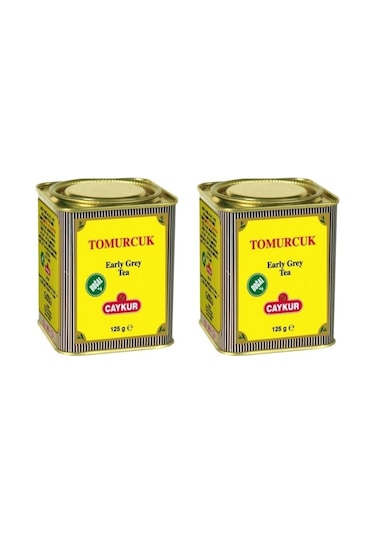 Çaykur Earl Grey Tea Tomurcuk Dökme Çay Teneke 2 x 125 G