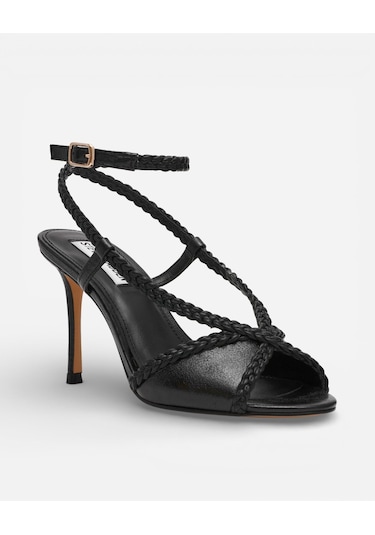 Steve Madden Reynolds Black Kadın Siyah Sandalet Reynolds