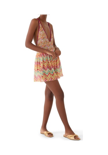 Missoni Chevron Desenli Şort Çok Renkli