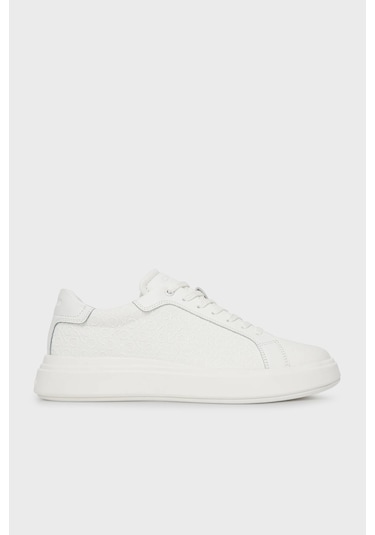 Calvin Klein Erkek Ayakkabı Hm0hm01970 0k4 Beyaz Beyaz