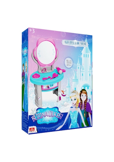 Buzlar Ülkesi Güzellik Seti 18 Parça Aksesuarlı Güzellik Seti