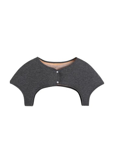 Suntek Giyilebilir Omuz Sargısı Şal Koruyucusu Yaşlı M Koyu Gri