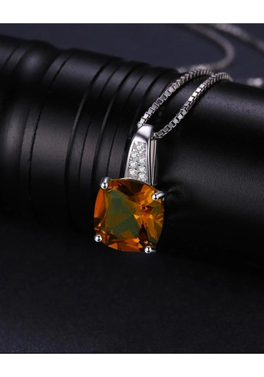 Brezza Lusso Jewelry Zultanit Diaspora Zarit Sultanit Taşlı Kadın Gümüş Kolye 45 CM 45 CM