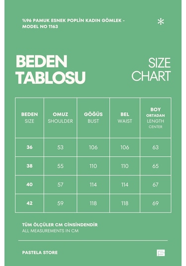 %96 Pamuk Esnek Poplin Kadın Gömlek 1163 Beyaz